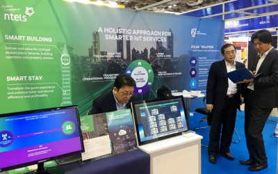 NTELS Exhibited at 2018 CommunicAsia in Singapore